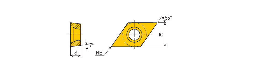 Фото 2: DCMT 11T304 MT TT9225 пластина для точения