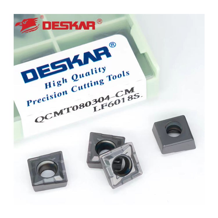 Фото 4: QCMT080304 CM LF6018S пластина для сверла DESKAR