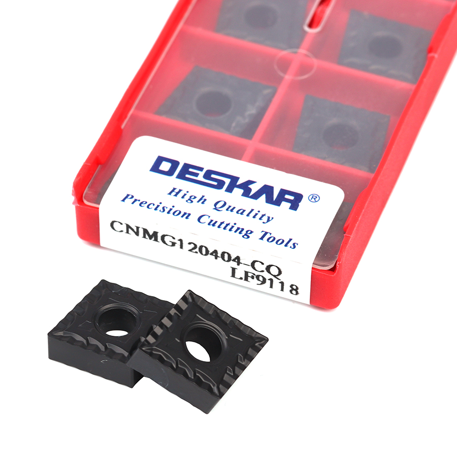 Фото 4: CNMG 120404 CQ LF9118 пластина для точения DESKAR