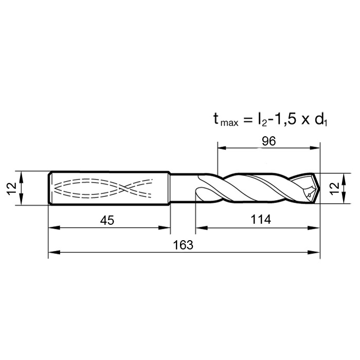Фото 2: 5499 12.000 сверло твердосплавное