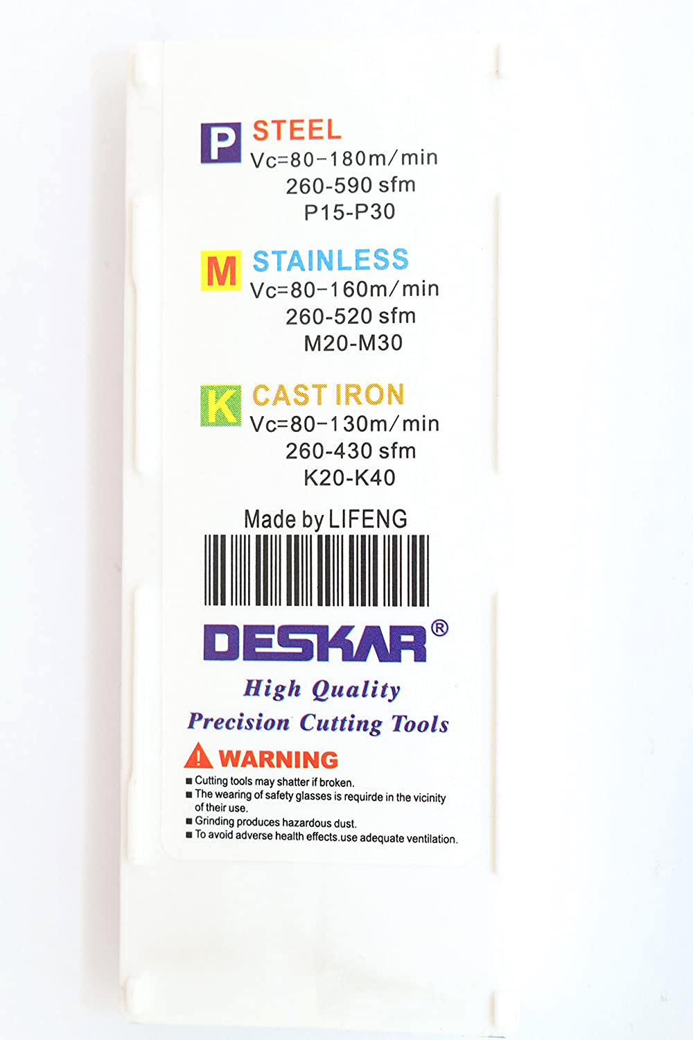 Фото 5: 16ER 11W LDA пластина резьбовая DESKAR