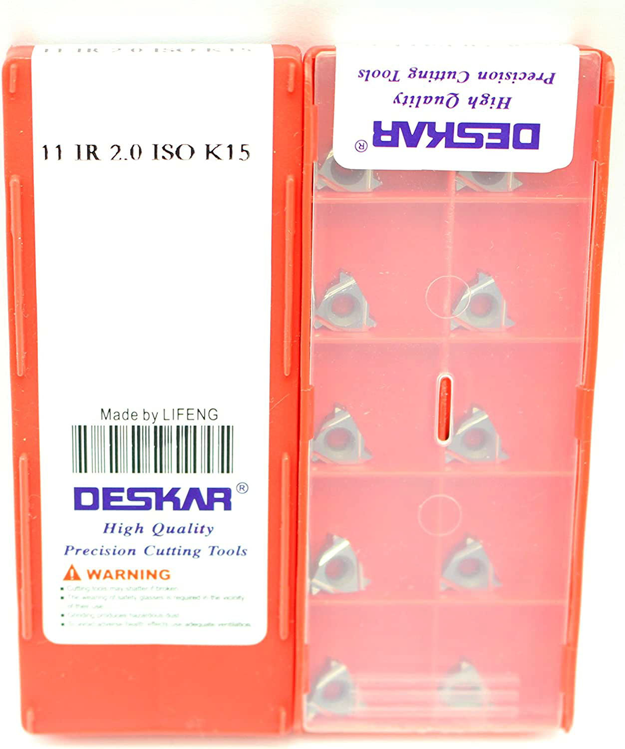 Фото 5: 11IR 2.0 ISO K15 пластина резьбовая DESKAR