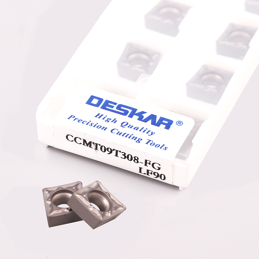 CCMT 09T308 FG LF90 пластина для точения DESKAR - фотография 4 Фото 4: CCMT 09T308 FG LF90 пластина для точения DESKAR