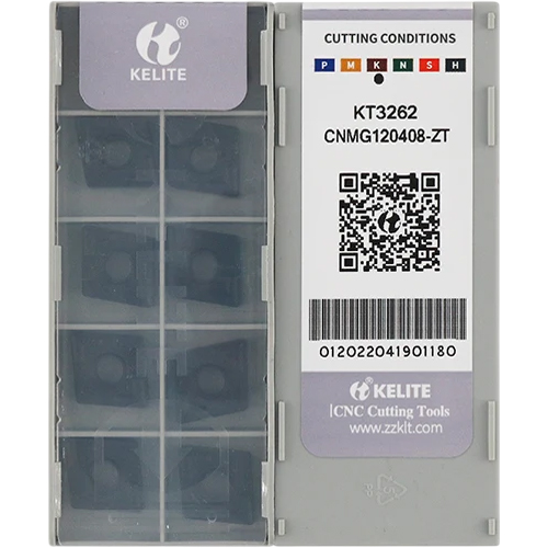 Фото 3: CNMG 120408 ZT KT3262 пластина для точения Kelite