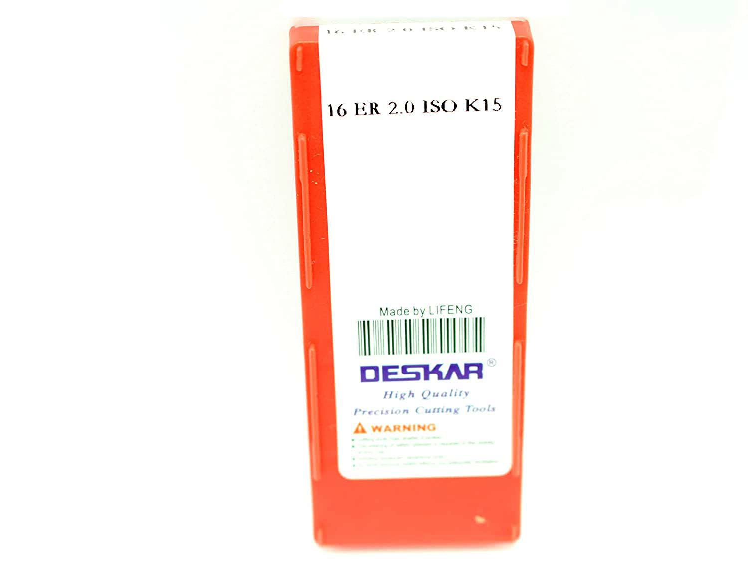 Фото 5: 16ER 2.0 ISO K15 пластина резьбовая DESKAR