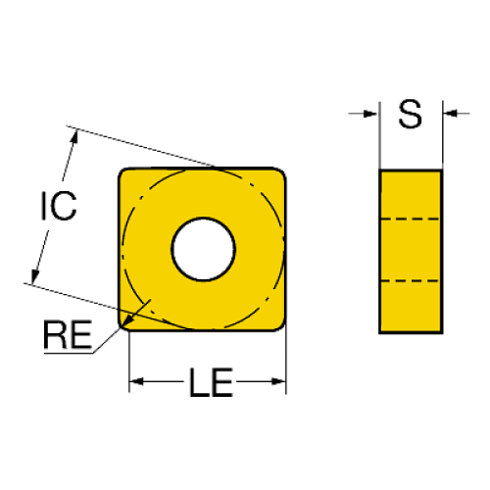 Фото 2: SNMG 150612 PR 4425 пластина для точения