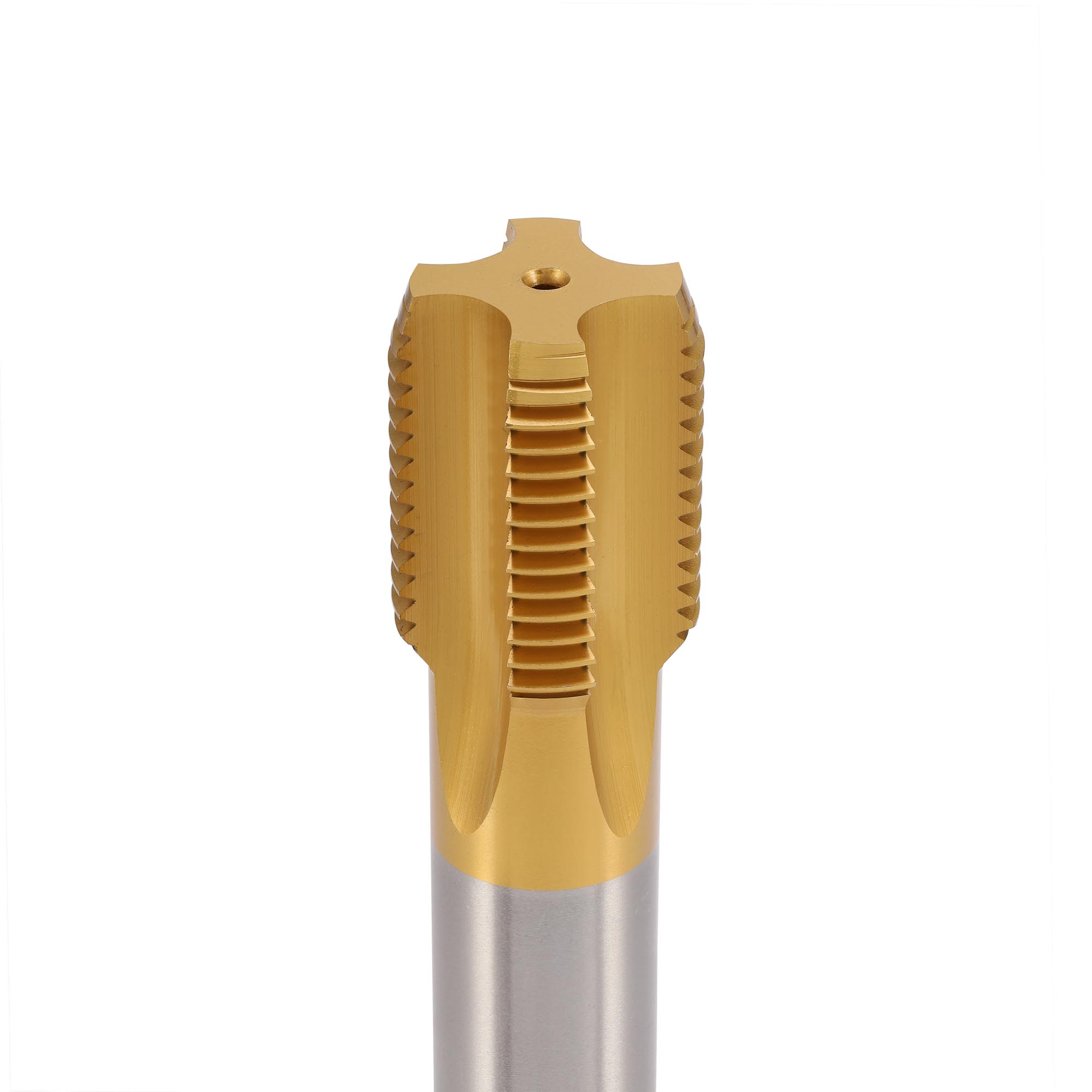 Фото 2: 3/4 -14-GBSP  DIN5156 HSS-E TiN C/2.5P 55° метчик Qtool