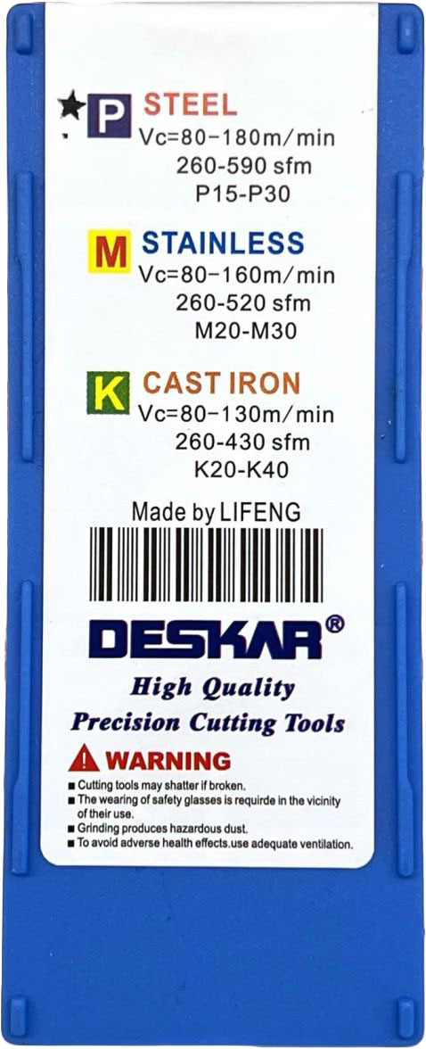 Фото 7: TNMG 160412 CM LF9018 пластина для точения DESKAR