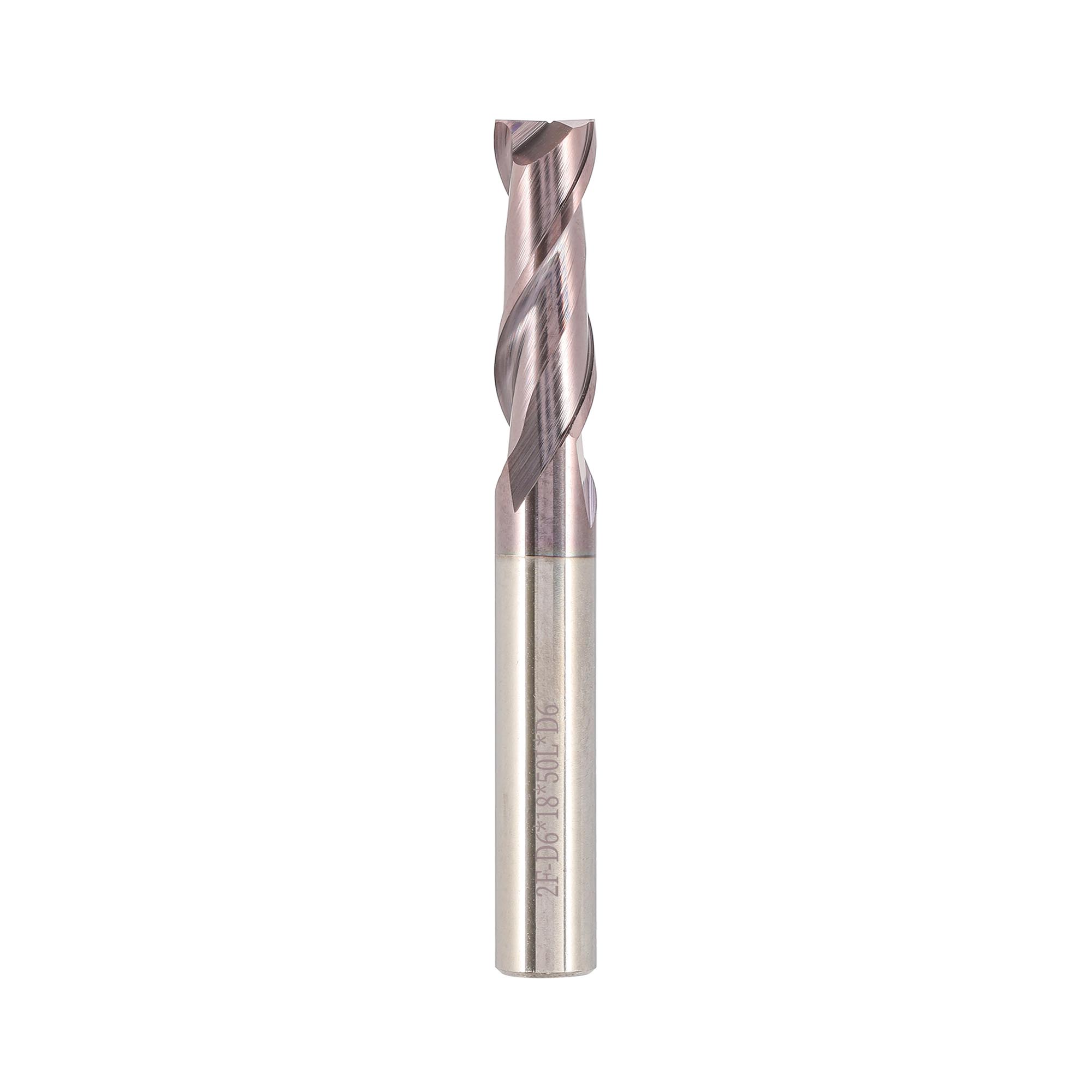 6х6х18х50 ц/х 2F TiAlN фреза концевая Qtool - фотография 1 Фото 1: 6х6х18х50 ц/х 2F TiAlN фреза концевая Qtool