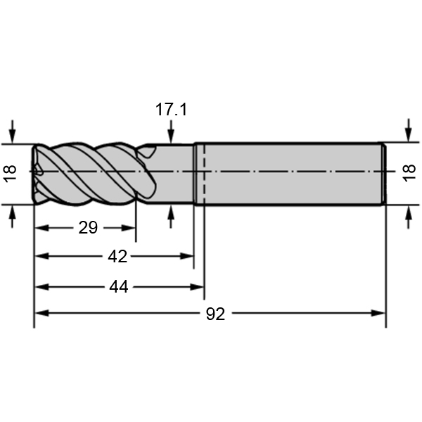 Фото 2: H4034217-18 фреза