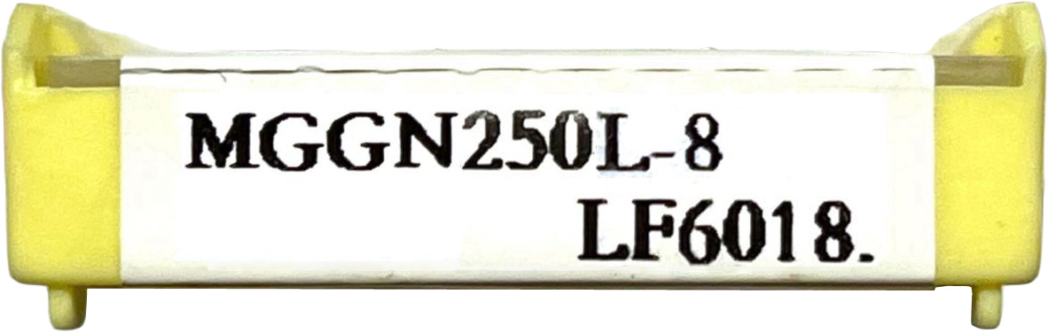 Фото 6: MGGN 250 L 8 LF6018 пластина отрезная, канавочная DESKAR