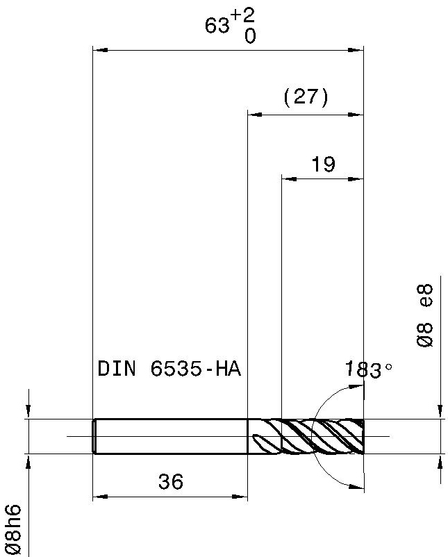 Фото 2: 19986 8.000 фреза