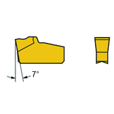 Фото 2: R151.2 300 05 5E 2135 отрезная, канавочная пластина