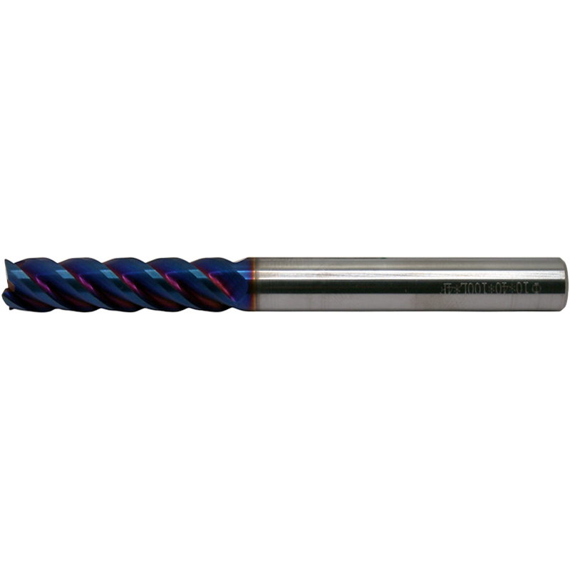 Фото 1: 1.0х4х3х50 4F AlTiSiN фреза концевая 68HRC H-4E Qtool