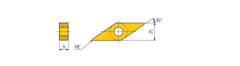 Фото 2: VNMX 130408 MT TT9080 пластина для точения