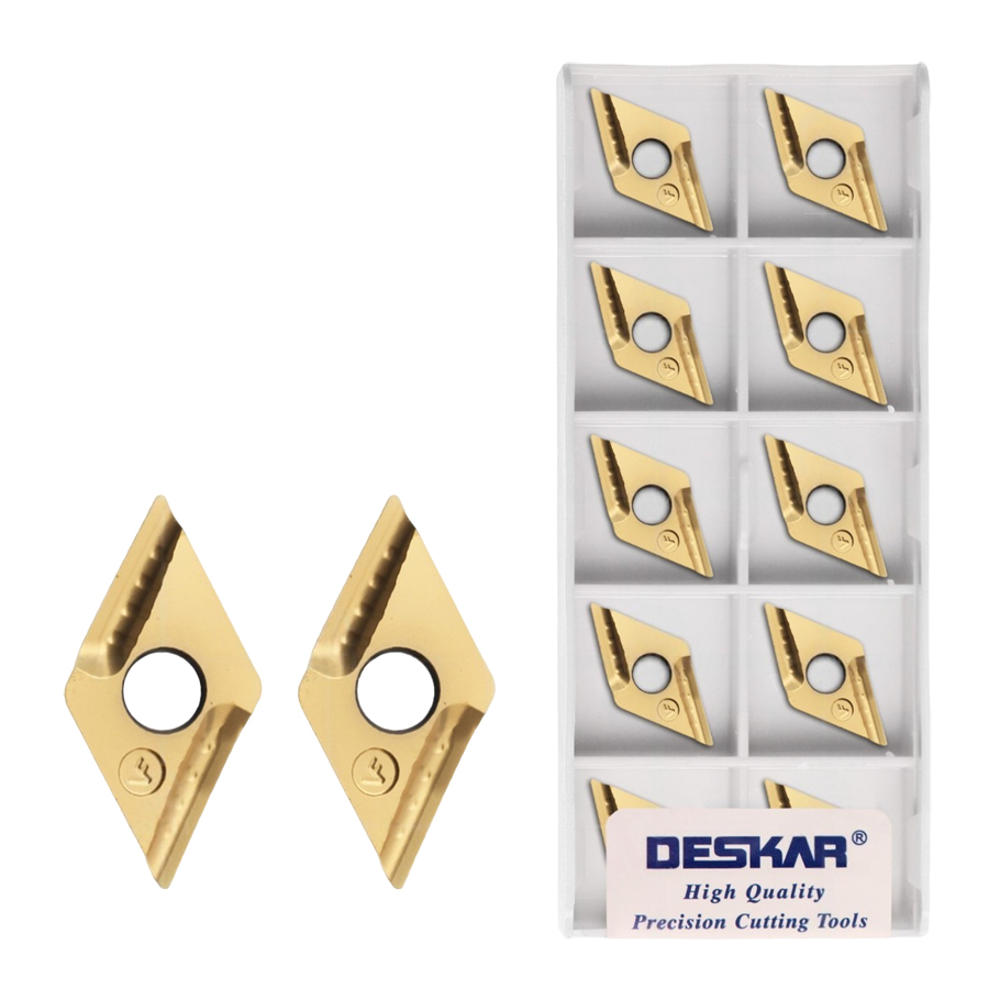 Фото 4: DNMG 150404R VF LF90S пластина для точения DESKAR