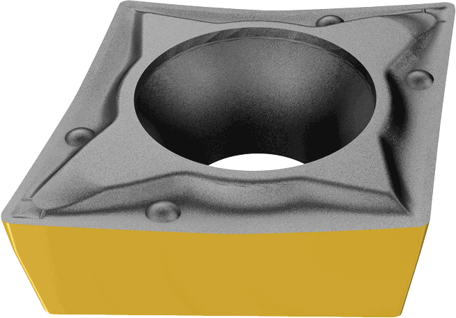 CCMT 060202 PF IC6025 пластина для точения - фотография 1 Фото 1: CCMT 060202 PF IC6025 пластина для точения