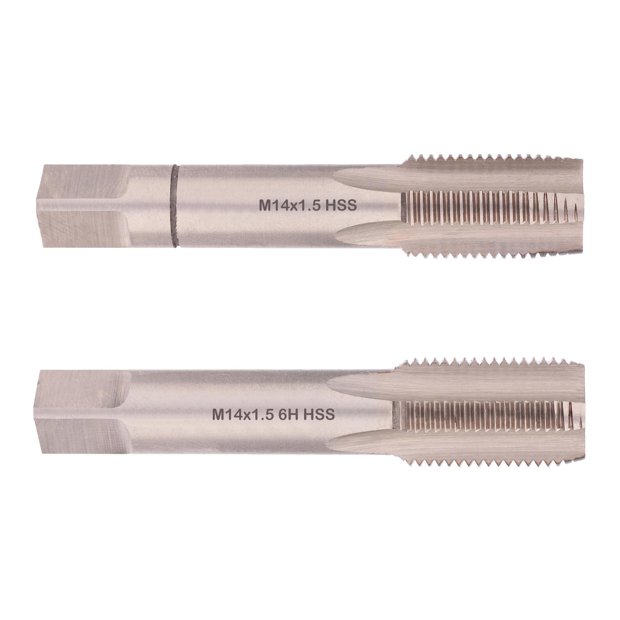 М14х1.5 DIN2181 6h 70мм a=9.0 набор метчиков 2 шт Qtool - фотография 1 Фото 1: М14х1.5 DIN2181 6h 70мм a=9.0 набор метчиков 2 шт Qtool