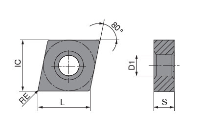 Фото 2: CNMG 120408EN 42 TSM20 пластина для точения