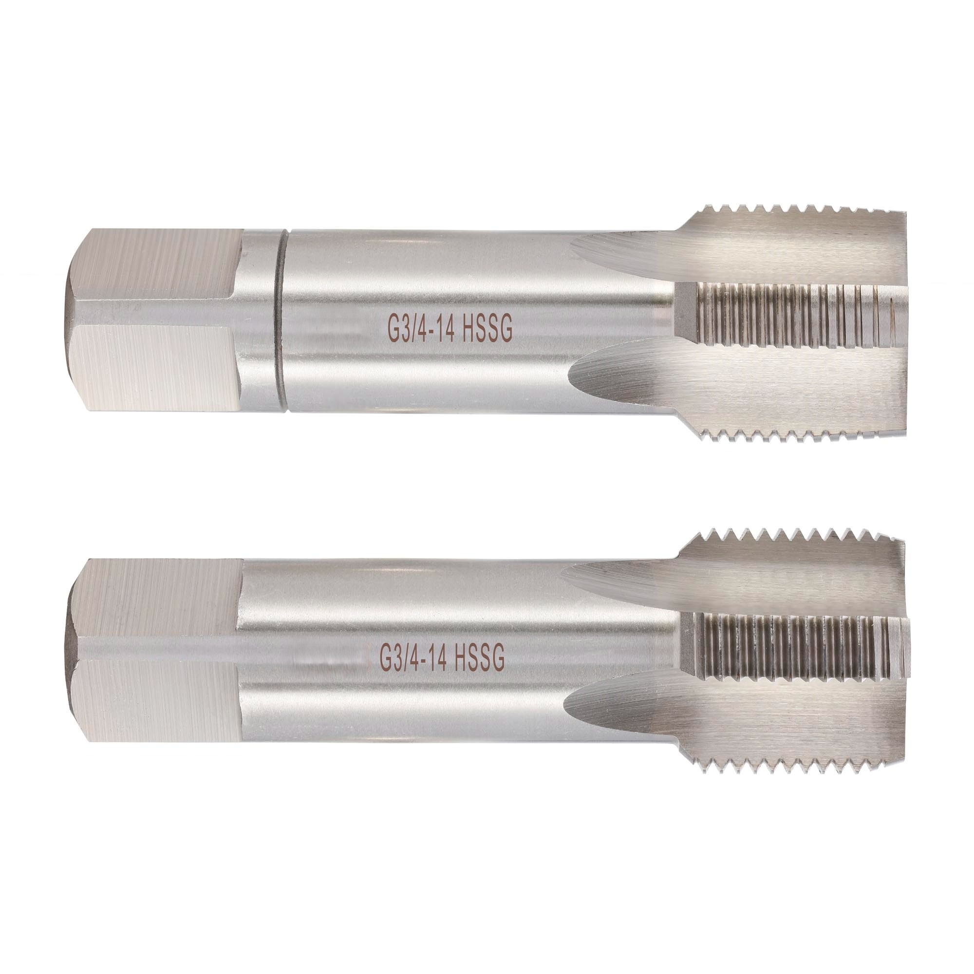 3/4 -14-GBSP DIN5157 55° 90мм a=1 набор метчиков 2 шт. Qtool - фотография 1 Фото 1: 3/4 -14-GBSP DIN5157 55° 90мм a=1 набор метчиков 2 шт. Qtool