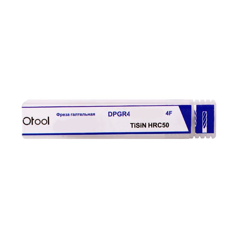 D2хL75 R=5 4F TiSiN фреза галтельная DPGR4020501275 Qtool - фотография 2 Фото 2: D2хL75 R=5 4F TiSiN фреза галтельная DPGR4020501275 Qtool