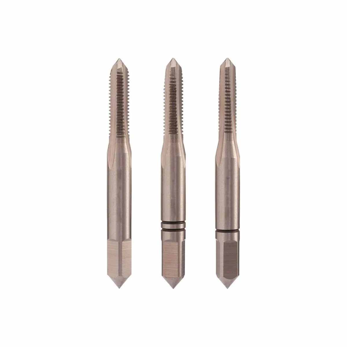 М12х1.75 левый DIN352 HSS-E 6h 75мм a=7 набор метчиков 3 шт Qtool - фотография 1 Фото 1: М12х1.75 левый DIN352 HSS-E 6h 75мм a=7 набор метчиков 3 шт Qtool