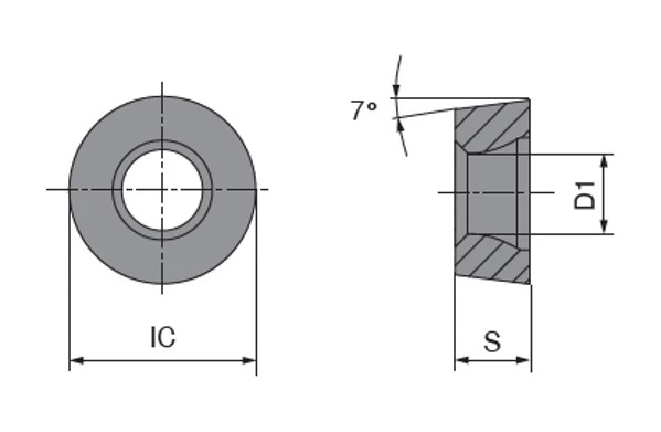 Фото 2: RCMT 1606MOSN XR CTC1125 пластина для точения