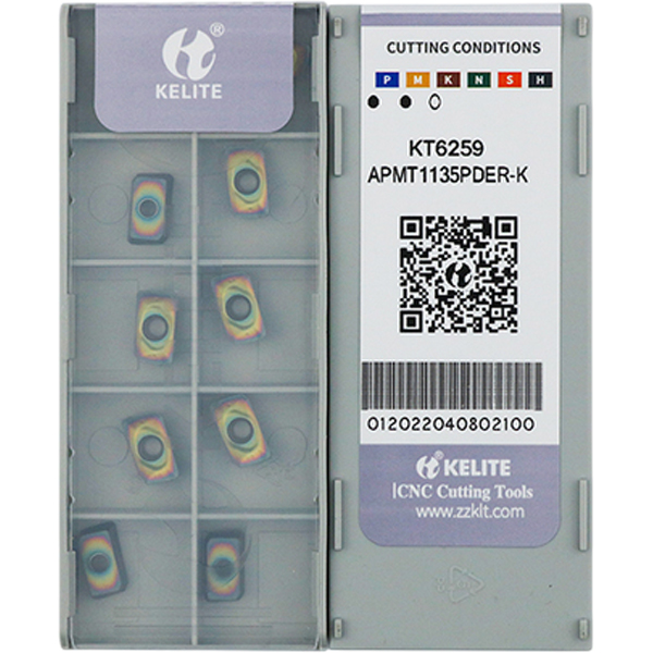 Фото 2: APMT 1135PDER K KT6259 пластина для фрез Kelite