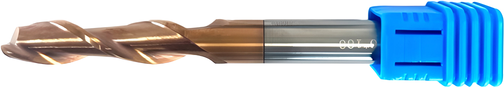 Фото 3: 16х16х35х100 ц/х 2F nACo фреза концевая DESKAR