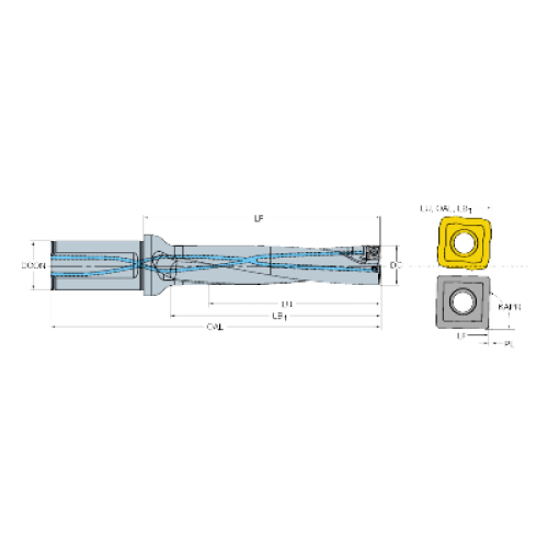 Фото 2: 880-D2800L32-05 корпусное сверло под пластину