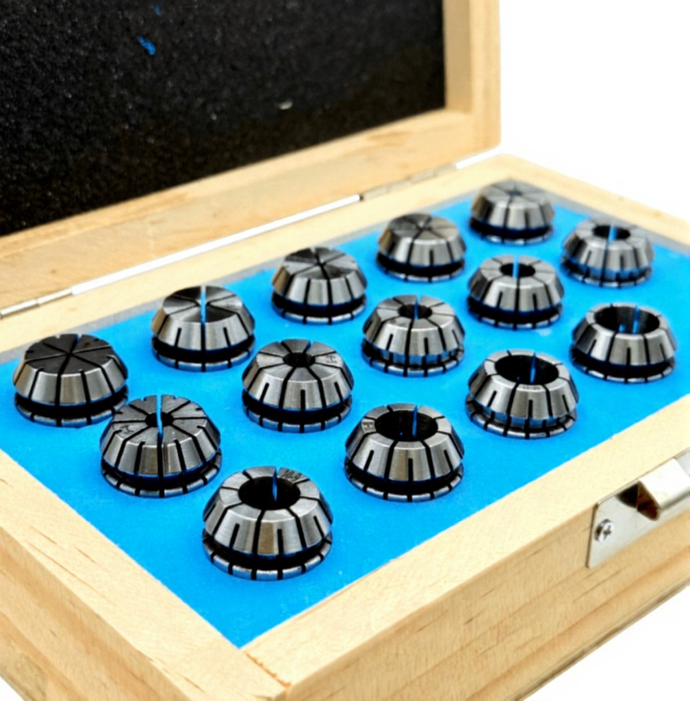 Фото 2: Набор цанг ER20 из 14 шт. (1-13 мм) (T)