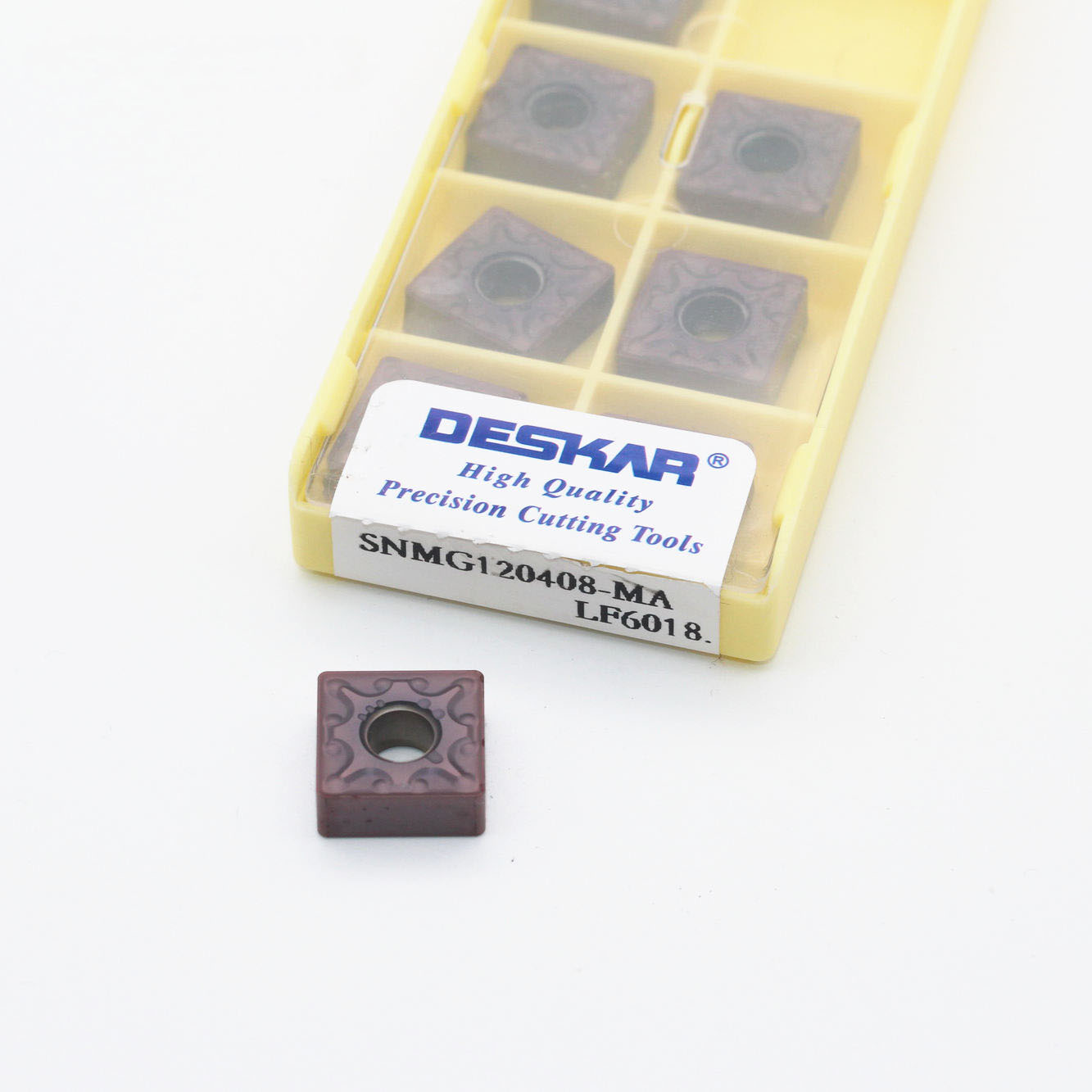 Фото 3: SNMG 120408 MA LF6018 пластина для точения DESKAR