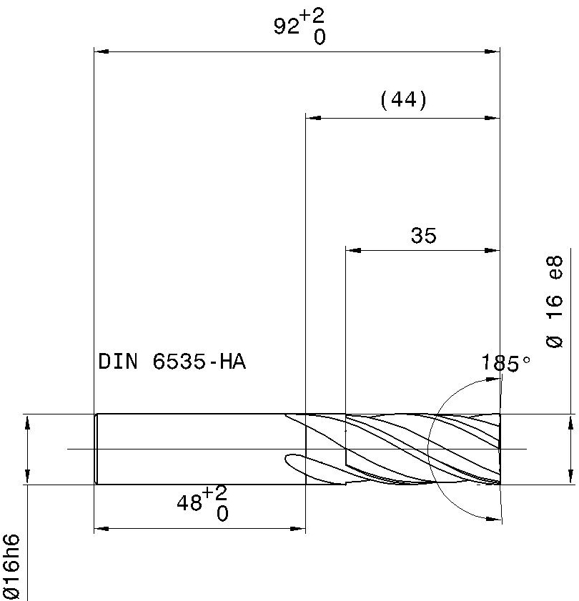 Фото 2: 19978 16.000 фреза