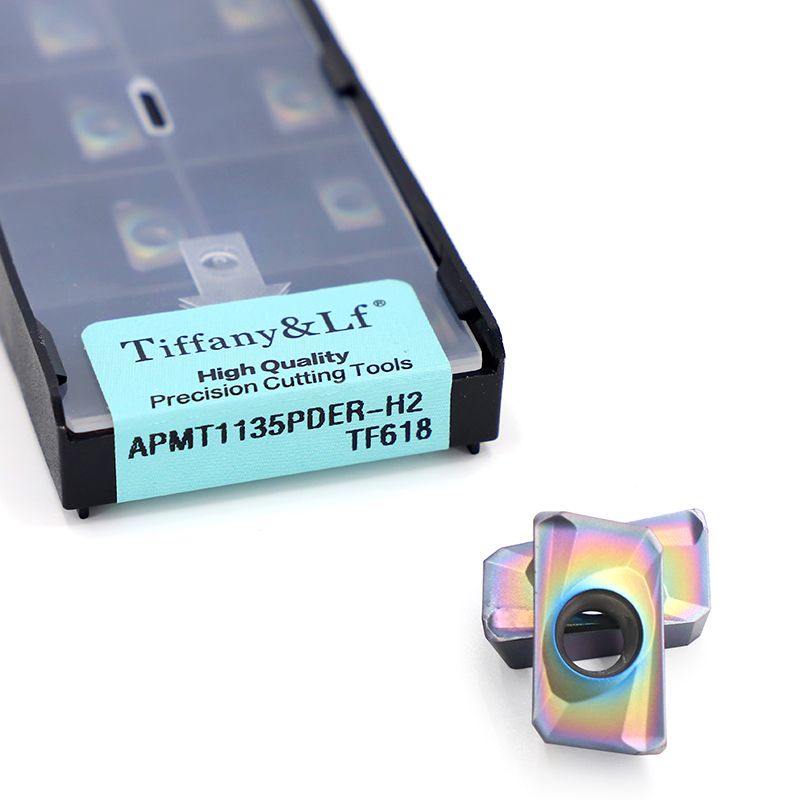 Фото 3: APMT 1135PDER H2 TF618 пластина фрезерная DESKAR