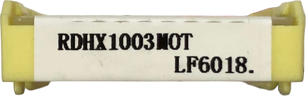 Фото 8: RDHX 1003MOT LF 6018 пластина фрезерная DESKAR