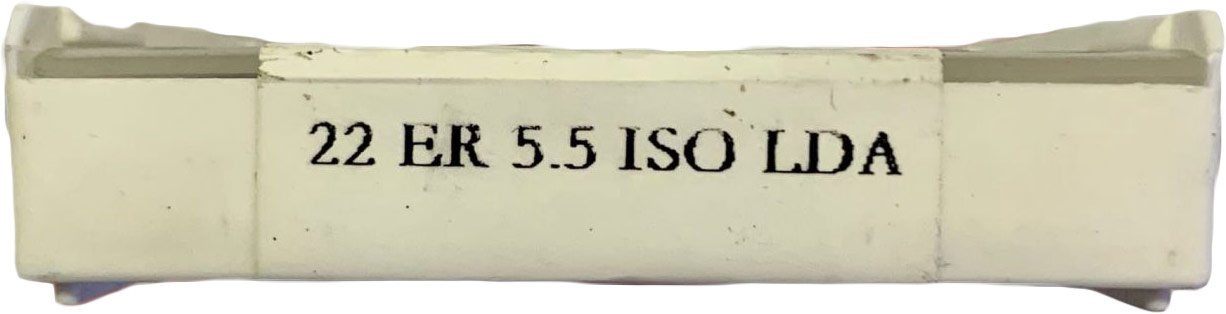 Фото 5: 22ER 5.5 ISO LDA пластина резьбовая DESKAR