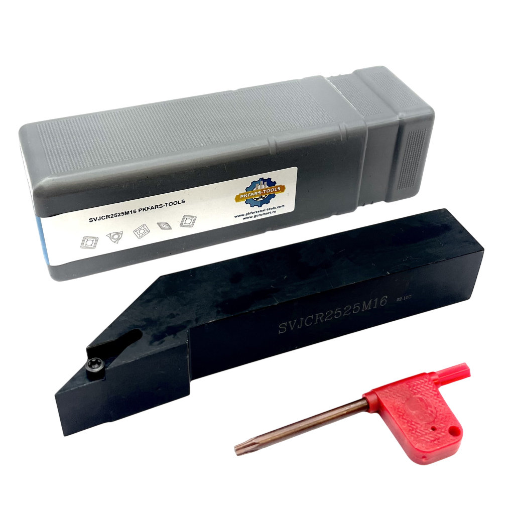 SVJCR2525M16 державка для наружного точения - фотография 1 Фото 1: SVJCR2525M16 державка для наружного точения