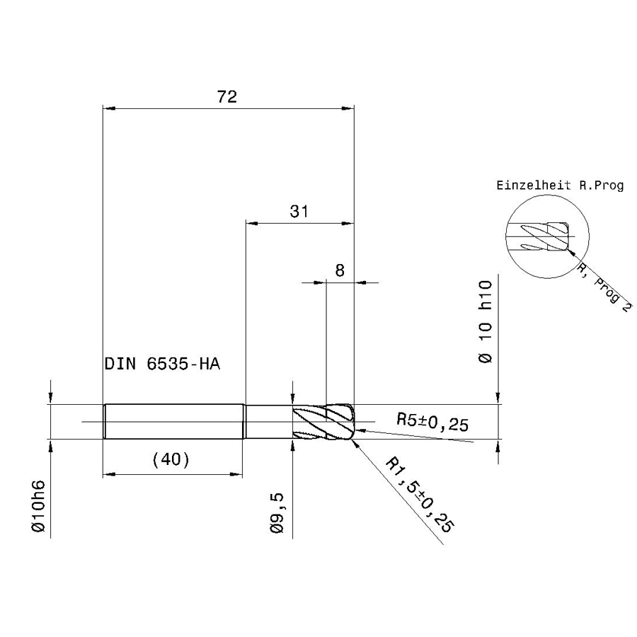 Фото 2: 6771 10.000 фреза