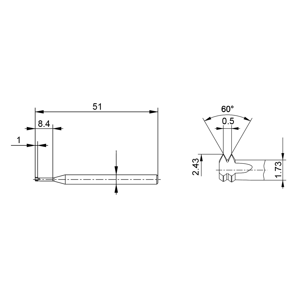 Фото 2: GW3016VS M3.0x0.5 резьбофреза
