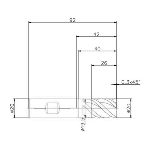 Фото 2: 203050 20 фреза