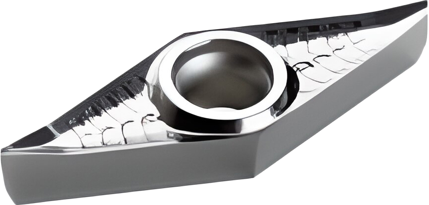 VCGT 160404 AL TPK01 пластина для точения - фотография 1 Фото 1: VCGT 160404 AL TPK01 пластина для точения