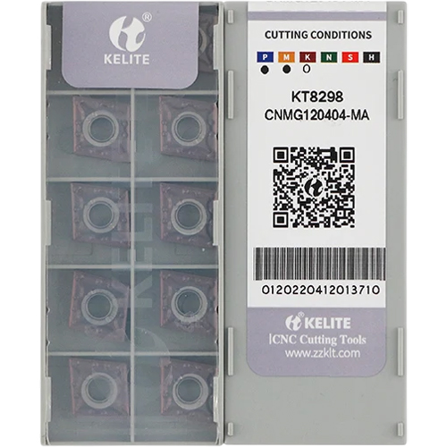Фото 3: CNMG 120404 MA KT8298 пластина для точения Kelite