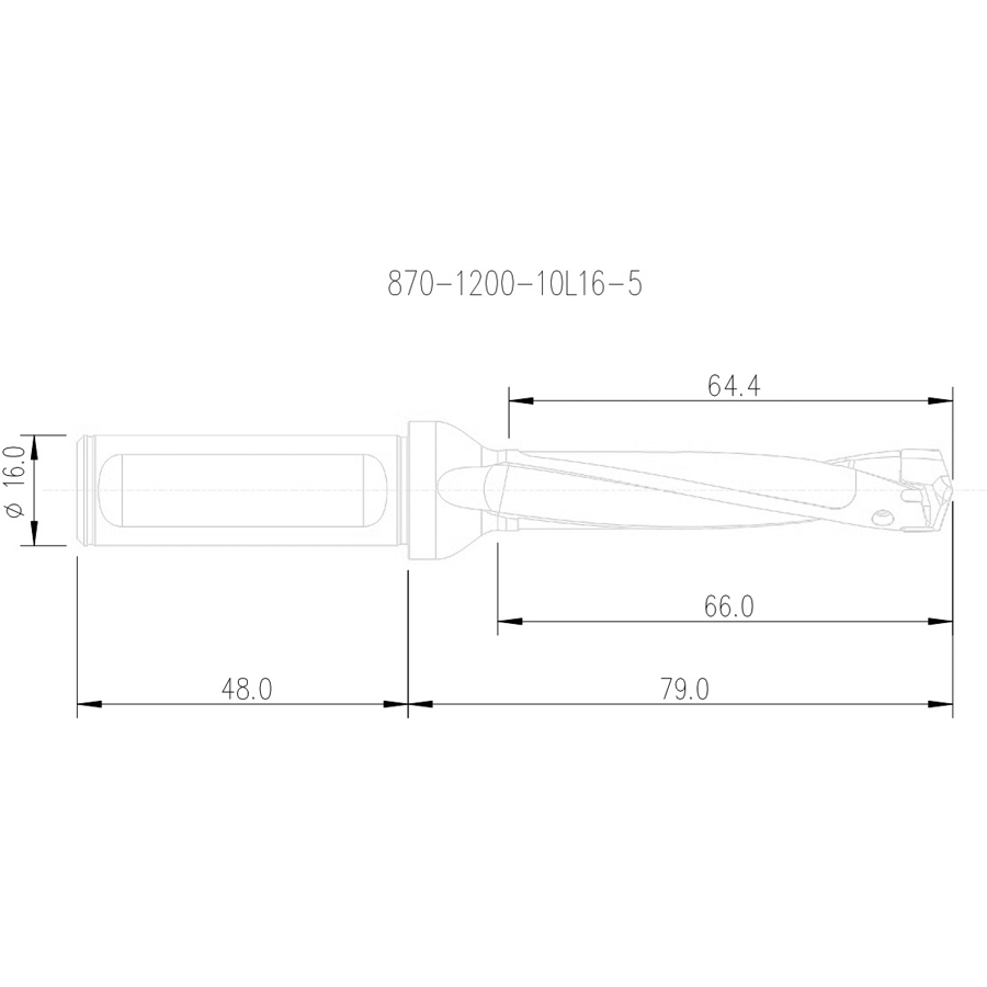 870-1200-10l16-5 схема корпуса сверла для пластин с размерами