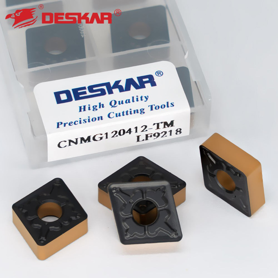Фото 2: CNMG 120412 TM LF9218 пластина для точения DESKAR