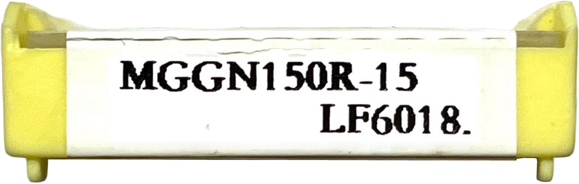 Фото 5: MGGN 150 R 15 LF6018 пластина отрезная, канавочная DESKAR