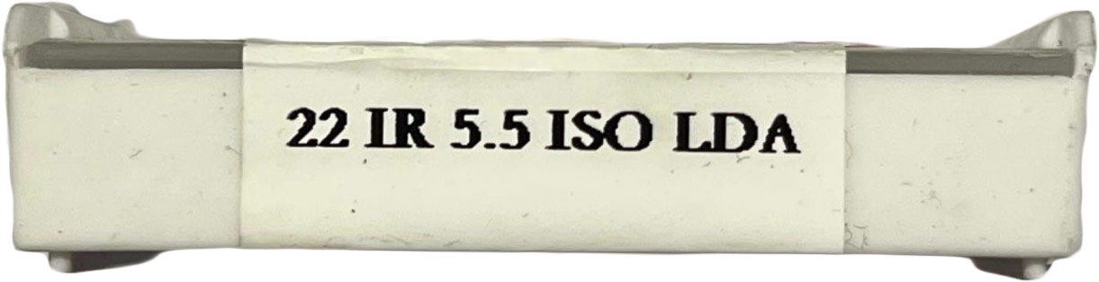 Фото 7: 22IR 5.5 ISO LDA пластина резьбовая DESKAR