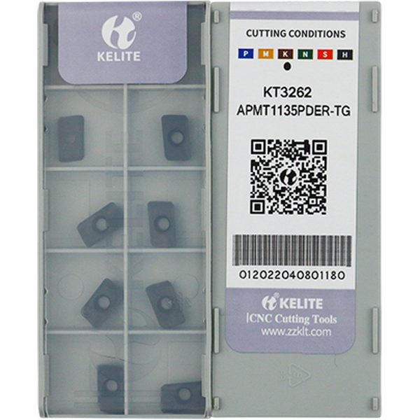 Фото 2: APMT 1135PDER TG KT3262 пластина для фрез Kelite