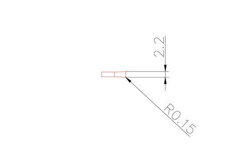 Фото 2: 273115 2.2 отрезная, канавочная пластина