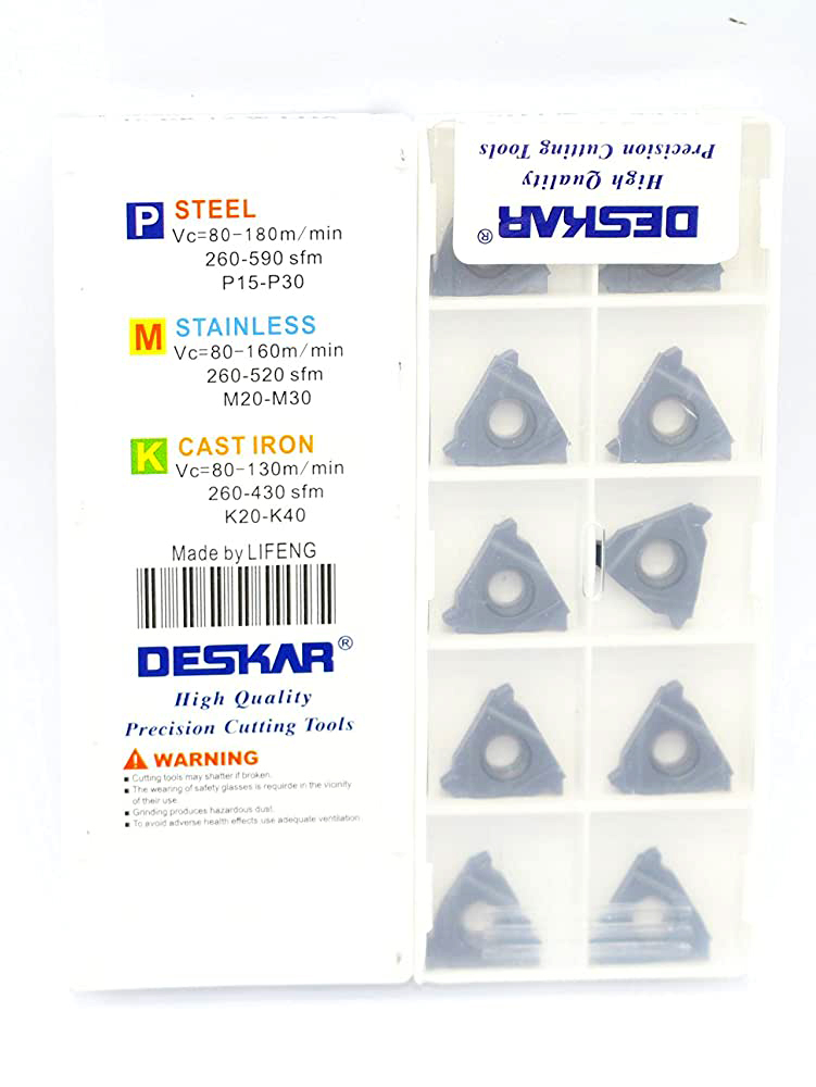 Фото 6: 16ER 11W LDA пластина резьбовая DESKAR