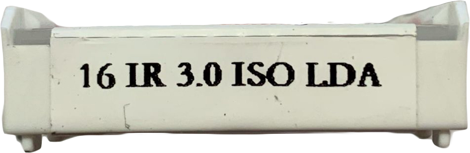 Фото 8: 16IR 3.0 ISO LDA пластина резьбовая DESKAR